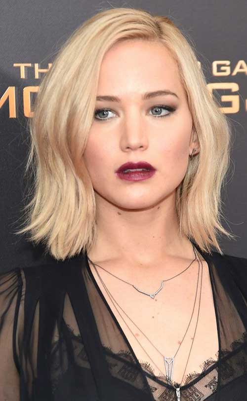 Jennifer Lawrence rövid hajjal