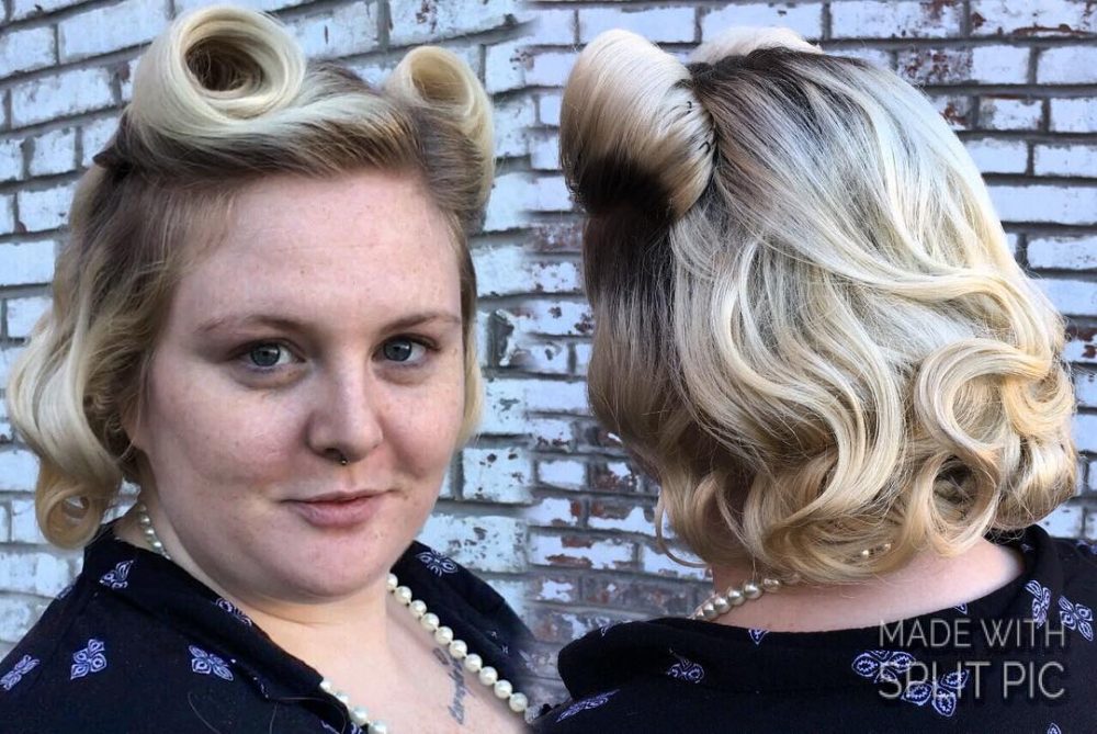 Klassisk Retro Updo