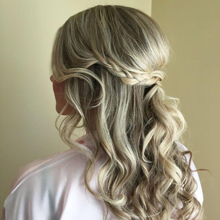 Half Up Do Braid