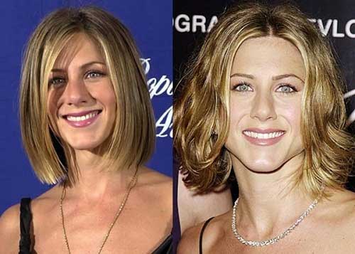 Dlouhé účesy Bob Jennifer Aniston