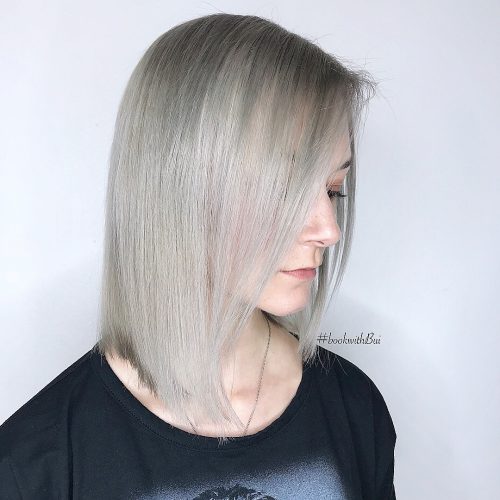 Šedá Ombre Highlights