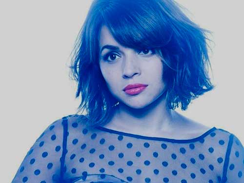 Norah Jones tykt hår